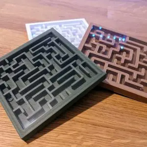 Square Labyrinth Game with Ball | Kids Intelligence Development | Tilting Maze Game | Balancing Game