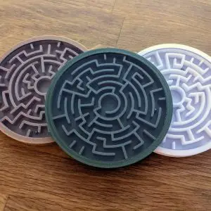 Circular Labyrinth Game with Ball | Kids Intelligence Development | Tilting Maze Game | Balancing Game