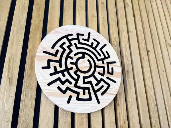 Circular Wooden Wall Art | Home Decor | Wall Decorations | Modern Art